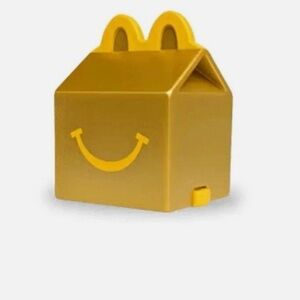 #21 Lil McDonald’s - Gold Happy Meal Box